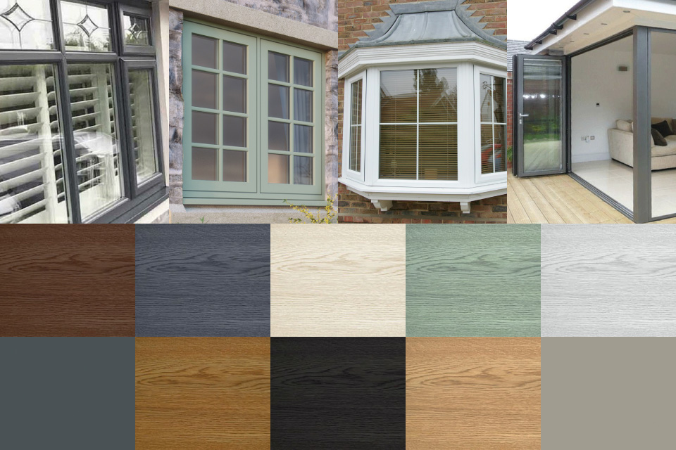 window and colours selection